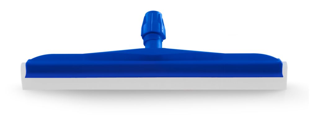 Raclette de sol à lame blanche — 45 cm, bleu