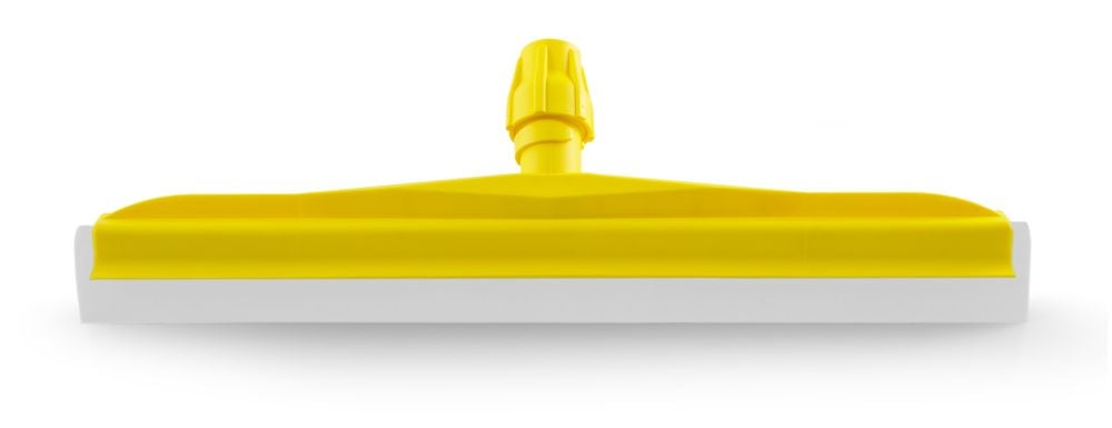Raclette de sol à lame blanche — 45 cm, jaune