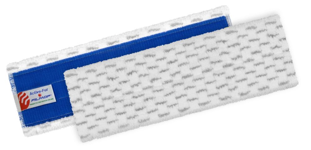 ACTIVE-FUR — Frange microfibre à fixation auto-agrippante — 40 cm