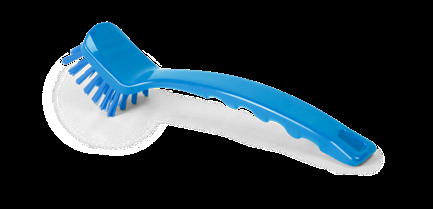 Petite brosse rectangulaire avec manche