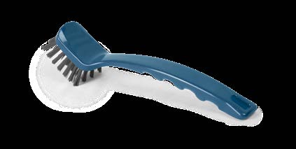 Petite brosse rectangulaire avec manche détectable