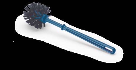 Brosse cylindrique avec manche détectable